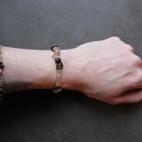 Bracelet – Bronzite / Quartz à rutiles / Pierre de soleil