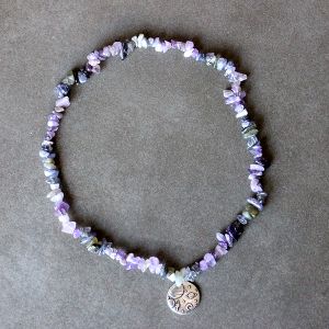 Collier – Améthyste / Labradorite / Iolite