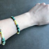 Bracelet – Jade citron / Malachite / Turquoise africaine (jaspe)