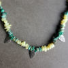Collier – Jade Citron / Malachite / Turquoise africaine
