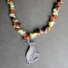 Collier – Jaspe Mokaïte / Cornaline / Jade Citron