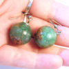 Boucles d’oreilles – Billes (pierre au choix)