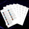Fiches mémo pour les arcanes du tarot