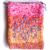 Pochette en tricot pour tarot – taille réduite