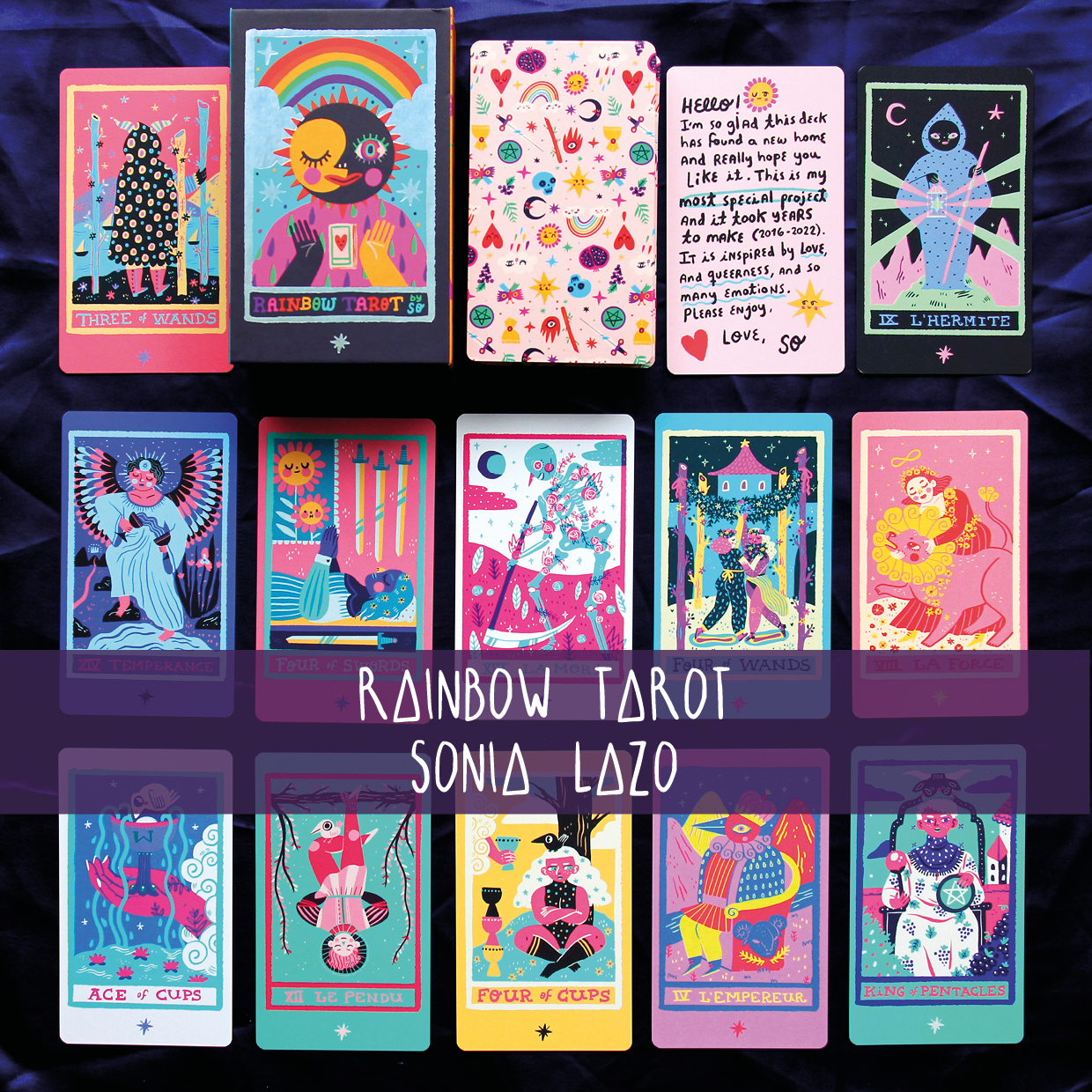 Rainbow Tarot Sonia Lazo MRS KUARTZ rainbow-tarot-sonia-lazo-mrs-kuartz